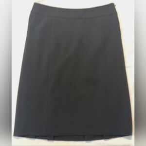 White House Black Market WHBM Black Pencil Skirt Size 0 Career Work Classic